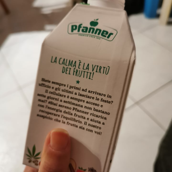 review photo of Pfanner #staisereno spremuta di frutta + canapa magnesio shared by @cassandrissima on 13 Sep 2021 - review