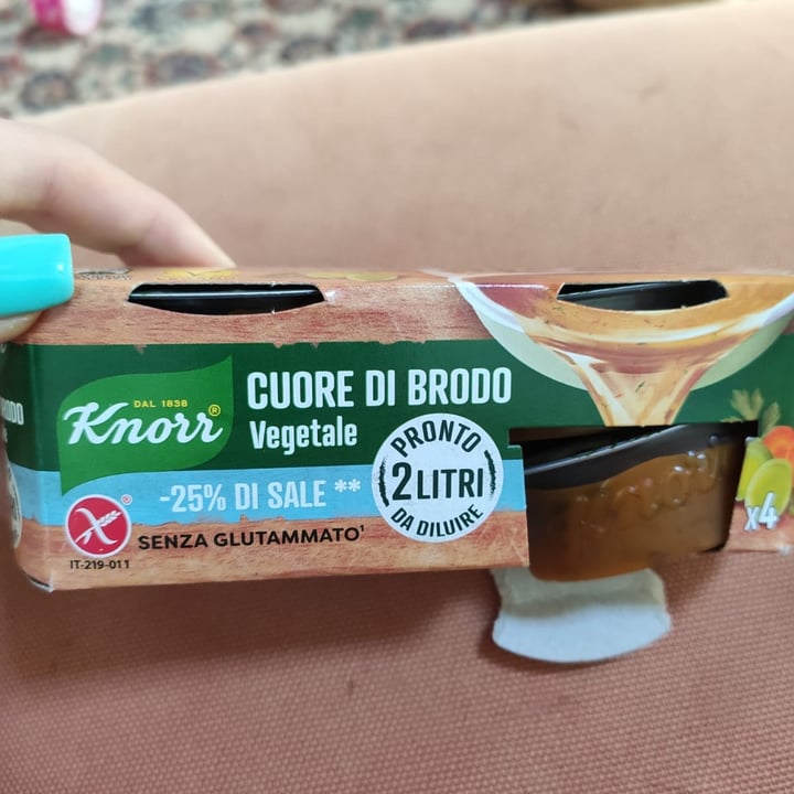 photo of Knorr Cuore di Brodo Vegetale - 25% Sale shared by @marcellosaligari on  15 Mar 2022 - review