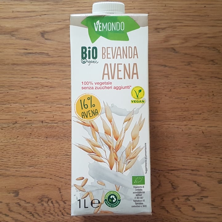 photo of Vemondo Bio bevanda avena shared by @lamerip on  08 Jun 2022 - review