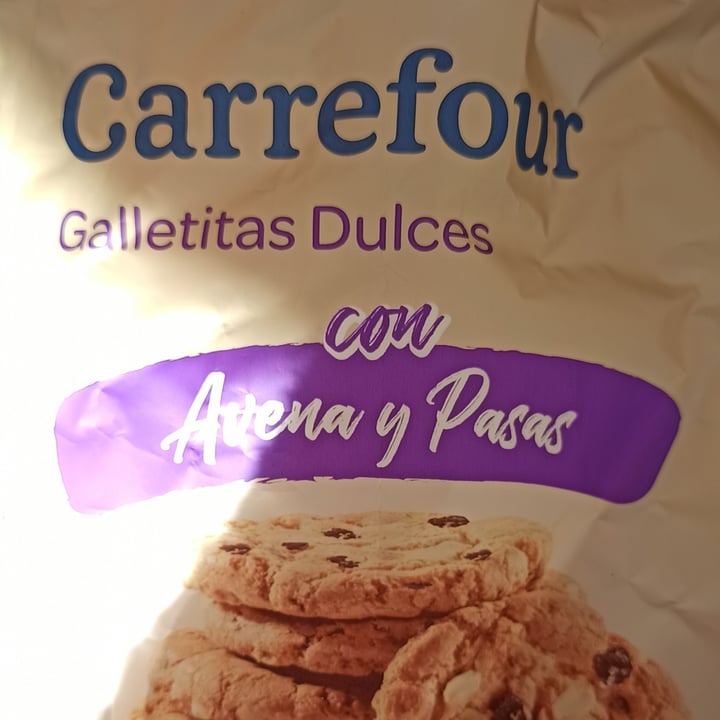 photo of Carrefour galletitas de avena y pasas shared by @yazalmonacid on  15 Sep 2022 - review