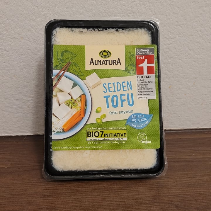 review photo of Alnatura Seiden Tofu shared by @saravisconti on 12 Apr 2022 - review