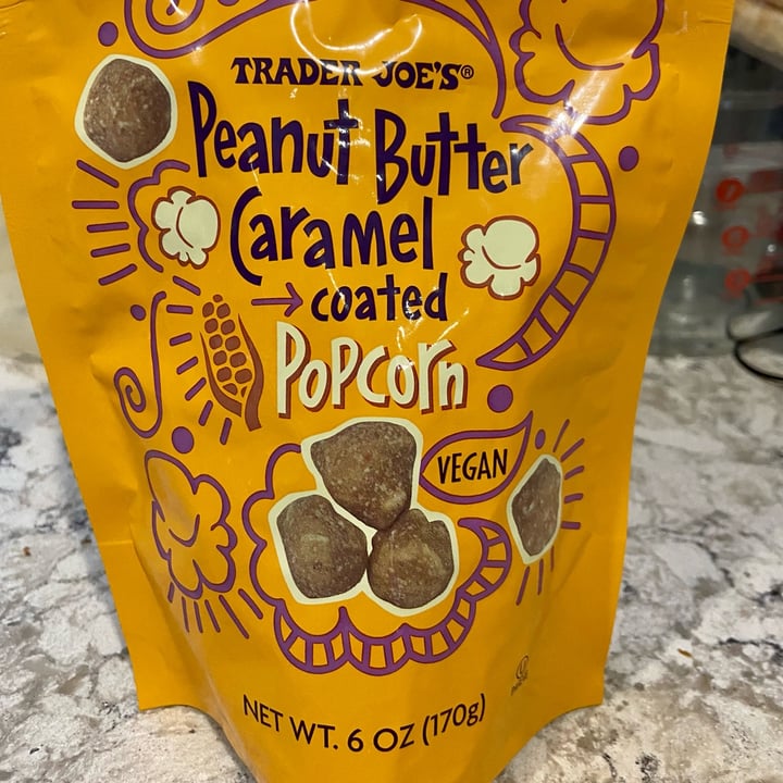 Trader Joe's Peanut Butter Caramel Coated Popcorn Review abillion