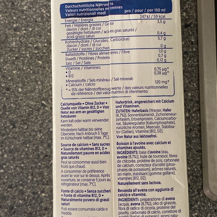 photo of Alpro Shhh… This Is Not Milk 3,5% shared by @alessiaj on  28 Apr 2022 - review