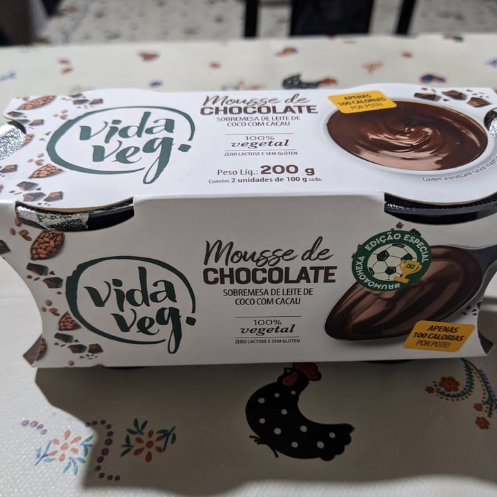 photo of Vida Veg Mousse de Chocolate shared by @imsbruna on  19 Nov 2022 - review