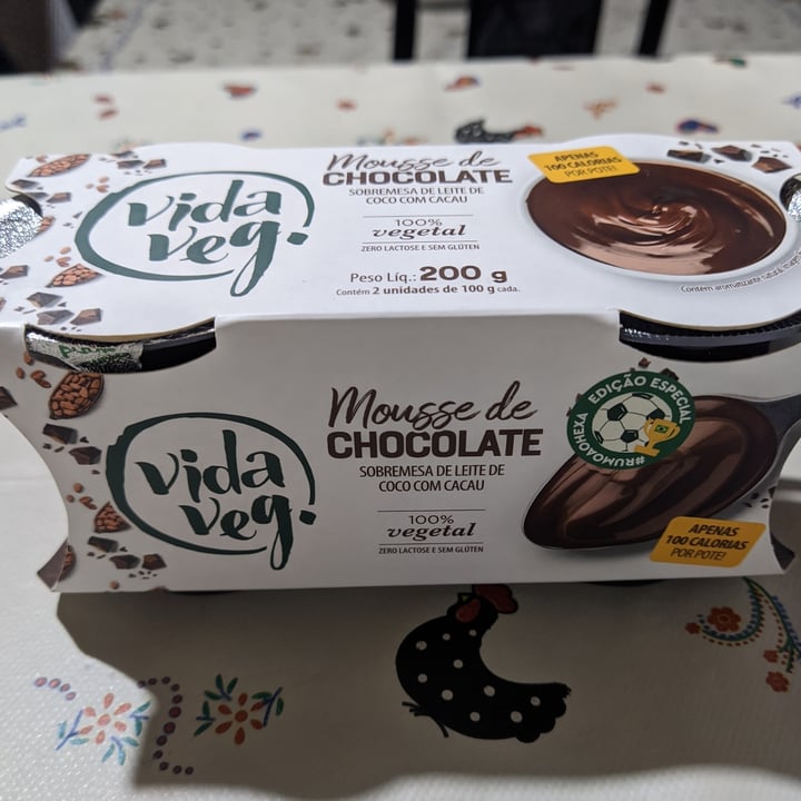 review photo of Vida Veg Mousse de Chocolate shared by @imsbruna on 19 Nov 2022 - review