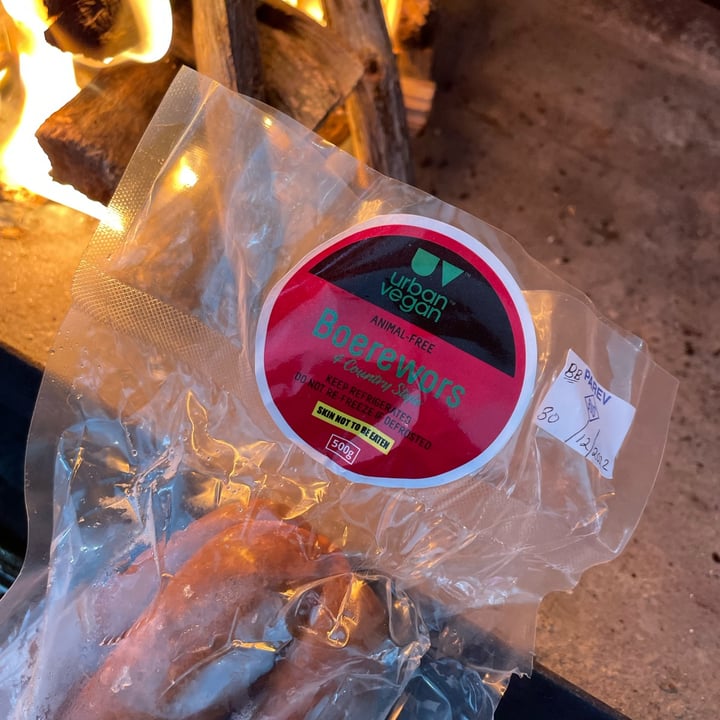 review photo of Urban Vegan Animal Free Boerewors shared by @eugenevdw89 on 07 Sep 2022 - review