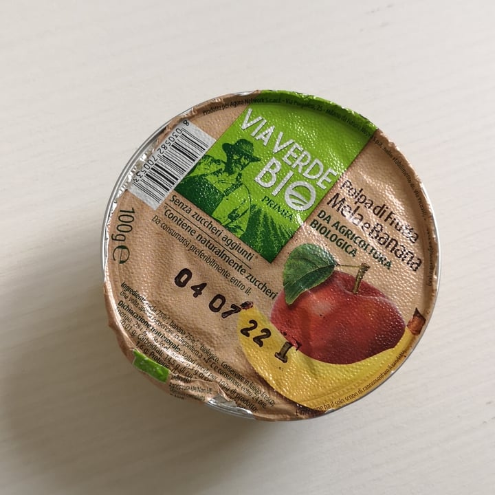 review photo of Via Verde Bio Polpa di frutta mela e banana shared by @catcat88 on 14 Mar 2022 - review