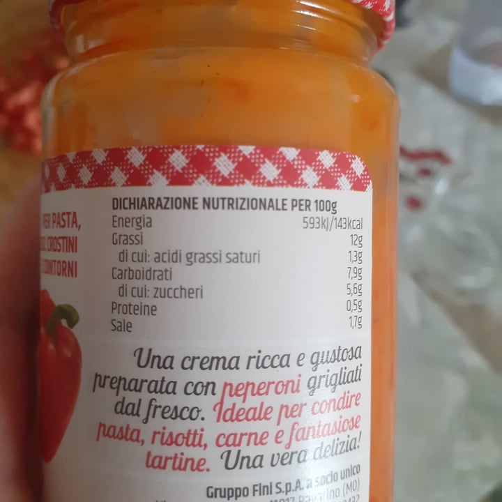 photo of Le conserve della nonna Crema di peperoni shared by @euberuin on  23 Jun 2022 - review