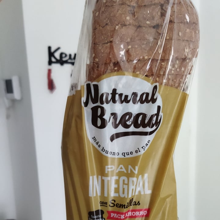 photo of Natural Bread Pan integral Con Semillas shared by @fabuchi on  15 Oct 2022 - review