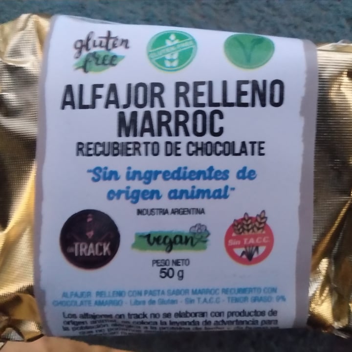 photo of On Track Alfajor Relleno Marroc shared by @miagiem on  19 May 2021 - review