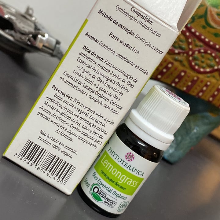 review photo of Phytoterápica Óleo essencial Lemongrass shared by @mirelefeliz on 28 Apr 2022 - review