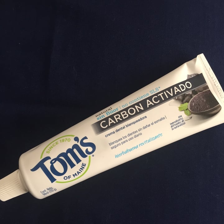 review photo of Tom's of Maine Pasta dental con carbón shared by @ahita on 06 Jul 2021 - review