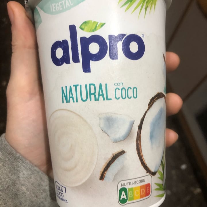 photo of Alpro Cocco Yogurt shared by @nievesmp on  23 Jan 2022 - review