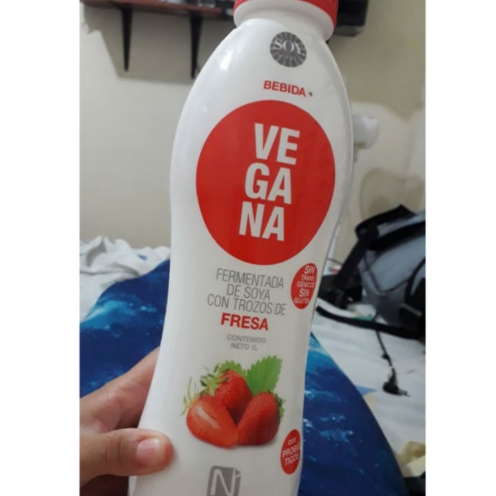 photo of Soy vital Bebida Vegana Sabor Fresa shared by @melssanc on  21 Oct 2020 - review