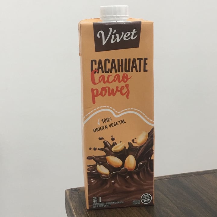 photo of Vívet Leche de Cacahuate sabor Cacao Power shared by @macuu on  17 Jun 2022 - review