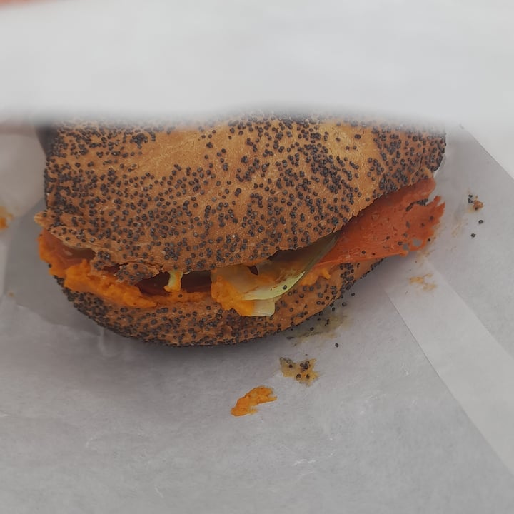 photo of YOGAMOUR Pepperoni Bagel shared by @alice50 on  08 Jul 2022 - review