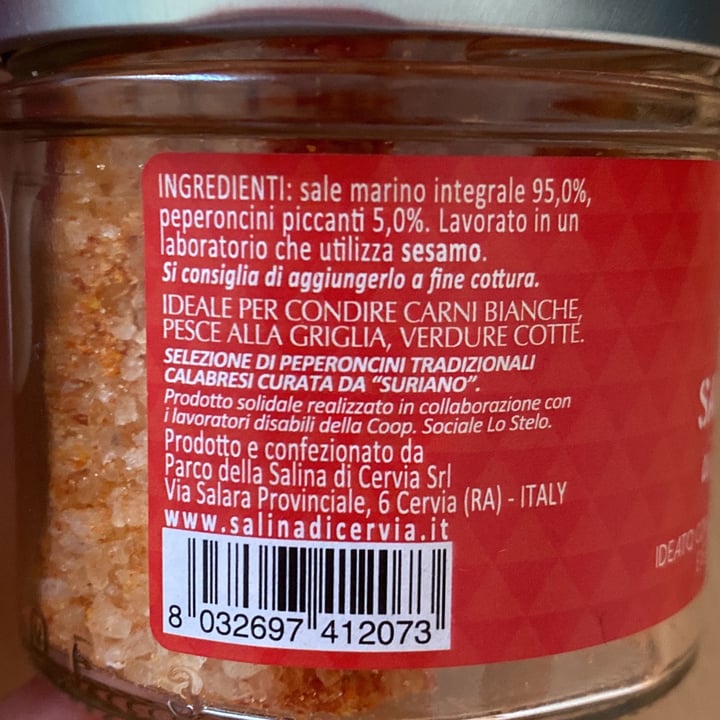 review photo of Saline di Cervia Sale dolce di Cervia ai Peperoncini di Calabria shared by @amelia78 on 09 Aug 2022 - review