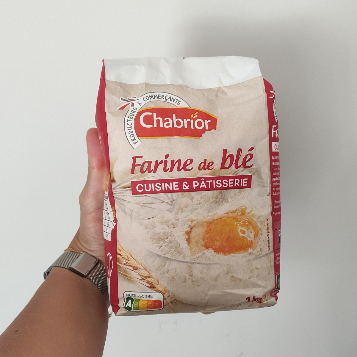 Farine pour pain blanc 1kg CHABRIOR - KIBO
