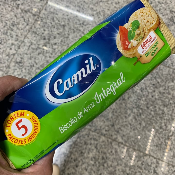 photo of Camil Biscoito De Arroz Com Chia E Linhaça shared by @andresyus on  16 May 2022 - review