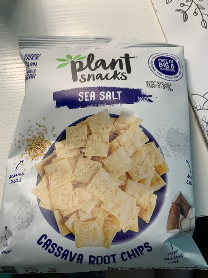review photo of Plant Snacks Sea Salt Cassave Root Chips shared by @rdyaffe on 29 Apr 2020 - review