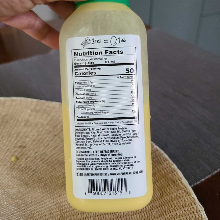 review photo of Simply Eggless Plant-based Egg shared by @simpleme on 06 Jul 2022 - review