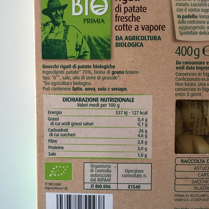 photo of Via Verde Bio Gnocchi Rigati shared by @ddg on  12 Apr 2022 - review