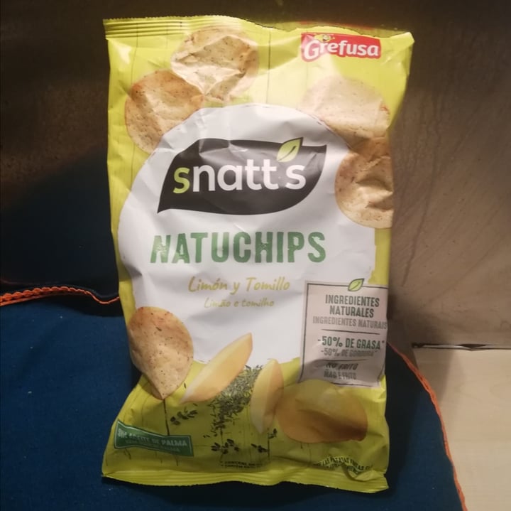 photo of snatt’s Natuchips. Limón y tomillo shared by @apetit50 on  12 Nov 2020 - review