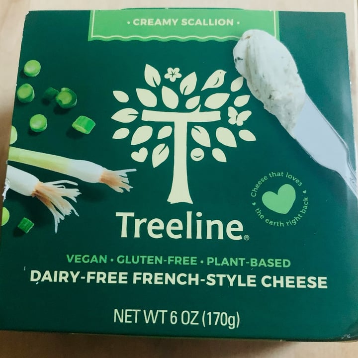 photo of Treeline Cheese Scallion French Style Treenut Cheese shared by @allhess on  23 Jul 2022 - review