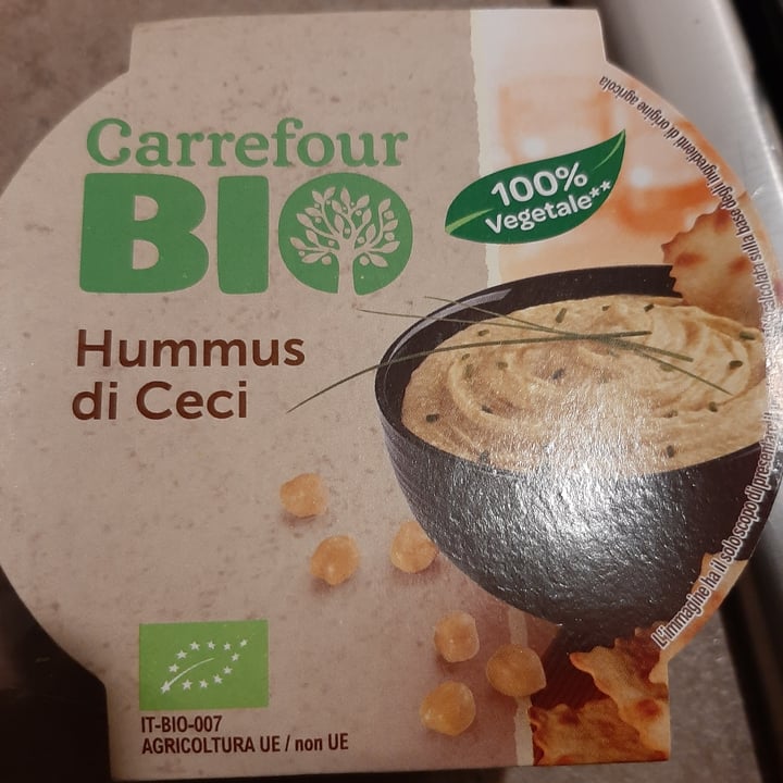 review photo of Carrefour Bio Hummus di ceci shared by @eva79 on 16 May 2022 - review