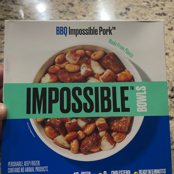 review photo of Impossible Foods BBQ Impossible Pork Bowl shared by @maxh on 06 Oct 2022 - review