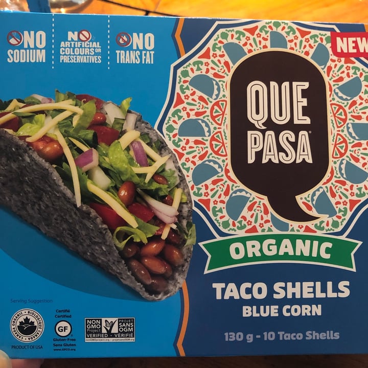 photo of Que Pasa Blue Taco Shells shared by @weepingwillow0 on  11 Nov 2021 - review