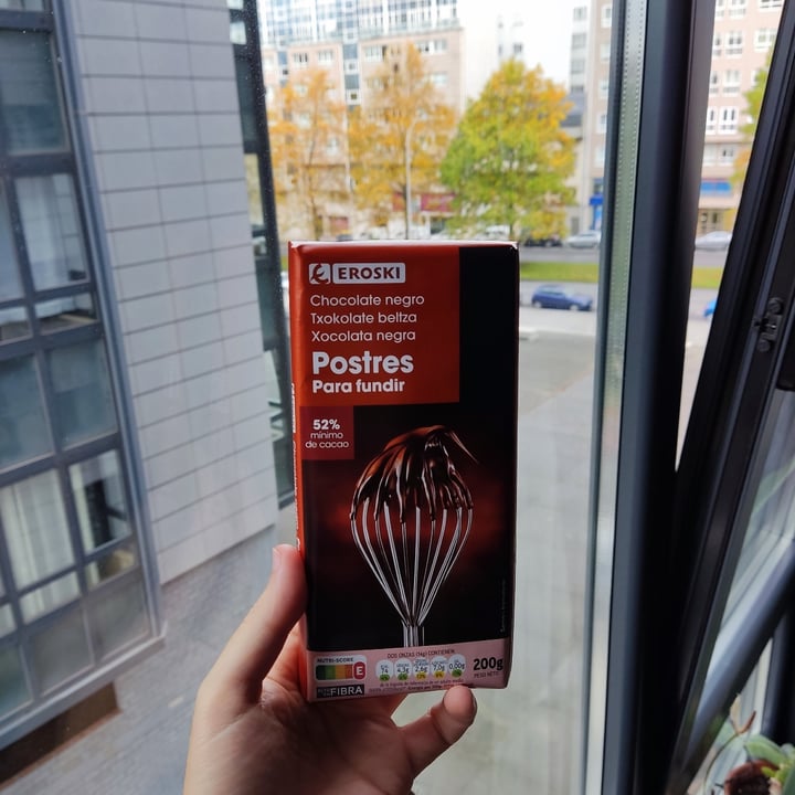 review photo of Eroski Chocolate negro para fundir shared by @trosky on 28 Oct 2022 - review