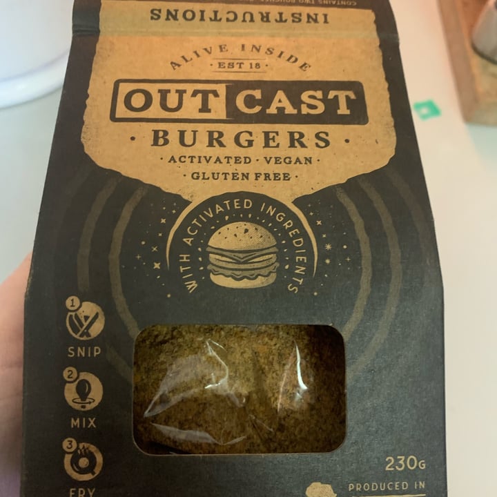 photo of Outcast Foods Activated Burger Mix shared by @megan4els on  12 May 2022 - review