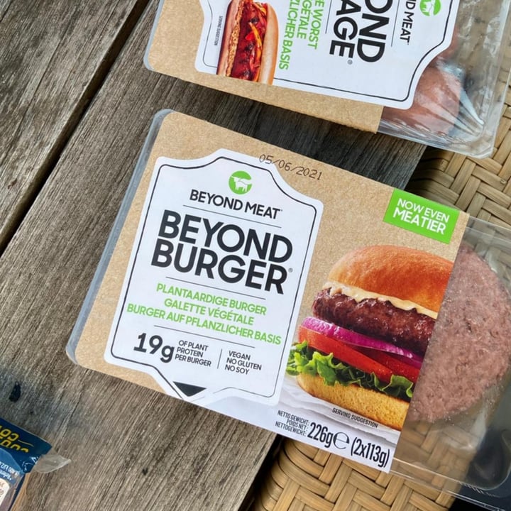 photo of Beyond Meat Beyond Burger Plant-Based Burger 19g shared by @melvil on  20 Jun 2021 - review