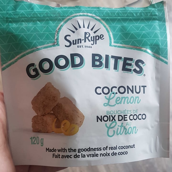 photo of Sun-Rype Good Bites Coconut Lemon shared by @shazbrca on  09 Jul 2022 - review