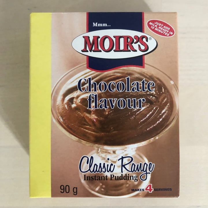 photo of Moir's Chocolate Flavour Instant Pudding shared by @britinsa on  24 Nov 2020 - review