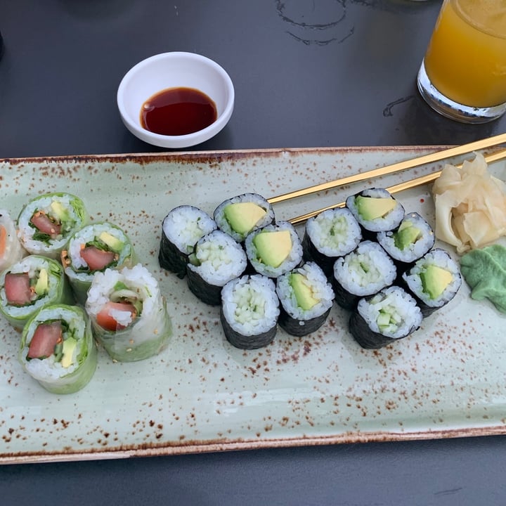 review photo of Origami Restaurant Vegan Sushi shared by @adriii on 18 Aug 2021 - review