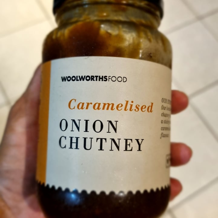 photo of Woolworths Caramelized Onion Chutney shared by @fiona01 on  17 Feb 2021 - review