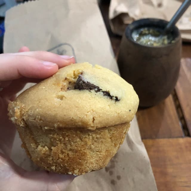 Photo of the dish “Muffin con chips de chocolate”