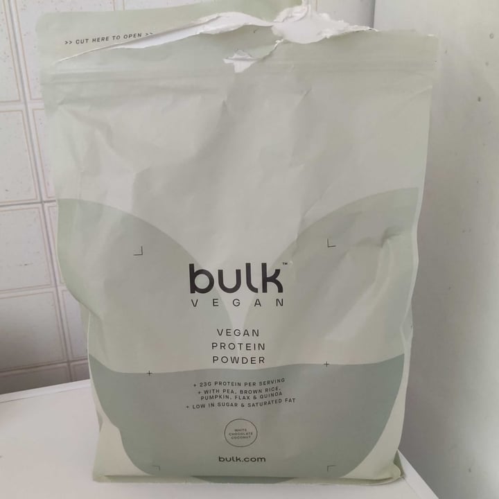 photo of Bulk Vegan Vegan Protein Powder White Chocolate Coconut shared by @zozzonevegano on  24 Jun 2022 - review