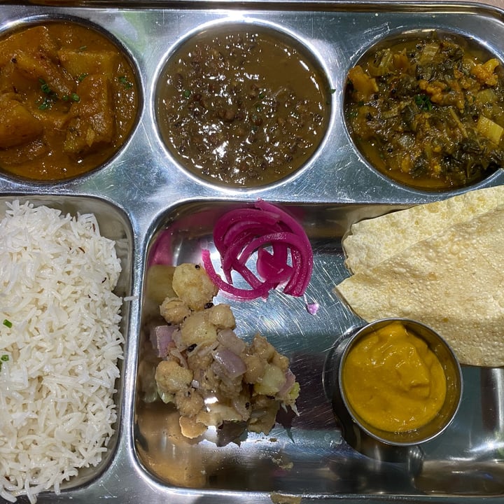 photo of Tulsi Vegan Restaurant Vegan Thali shared by @cgbr on  01 Jun 2022 - review