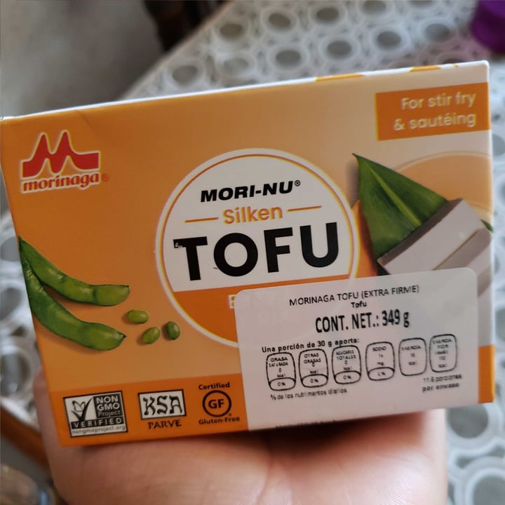 photo of Morinaga Silken Tofu Extra Firm shared by @anacortesl on  02 Jul 2020 - review