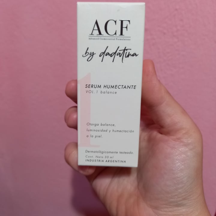 photo of Serum humectante By Dadatina Serum Humectante By Dadatina shared by @mariaber on  15 Dec 2021 - review