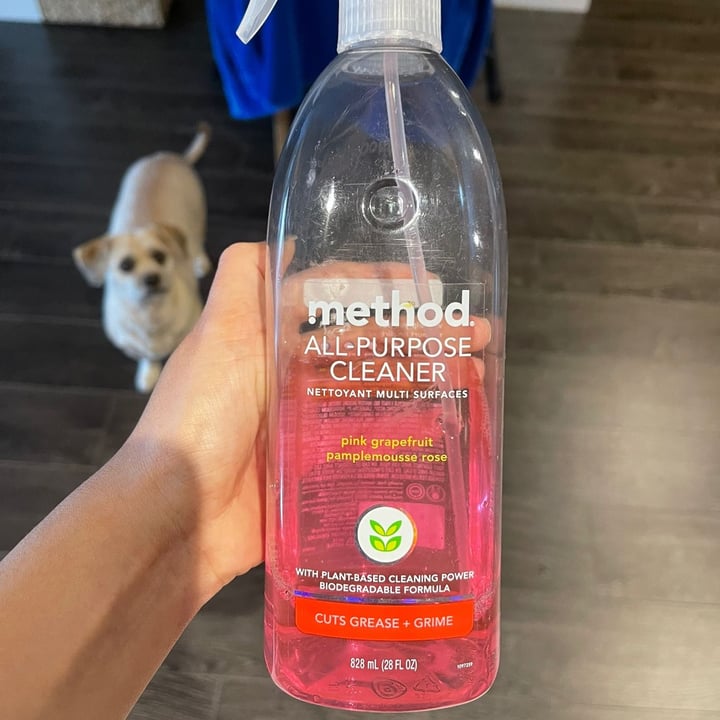 review photo of method All Purpose Surface Cleaner Pink Grapefruit shared by @dbergamo on 09 May 2022 - review
