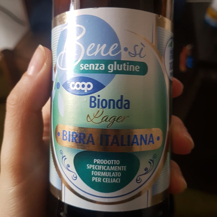 photo of Bene.Si coop Birra senza glutine shared by @ilafilip on  04 Apr 2022 - review