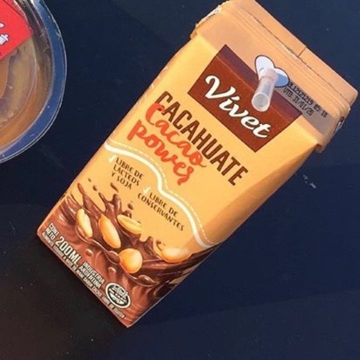 review photo of Vívet Leche de Cacahuate Cacao Power 200ml shared by @maguibelluscio on 15 Sep 2020 - review