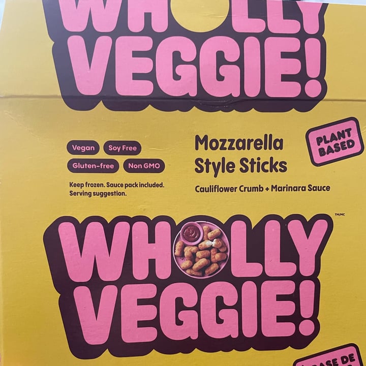 photo of Wholly veggie Mozzarella Style Sticks shared by @livin on  03 Sep 2022 - review