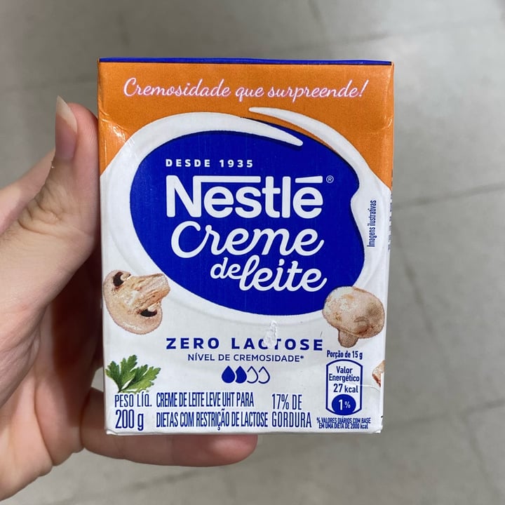 review photo of Nestlé creme de leite vegetal shared by @mallu on 10 Sep 2022 - review