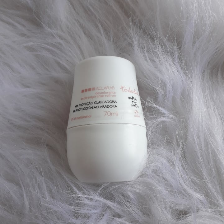 photo of Natura Tododia desodorante Proteccion Aclaradora shared by @orianabarrera on  18 Oct 2020 - review