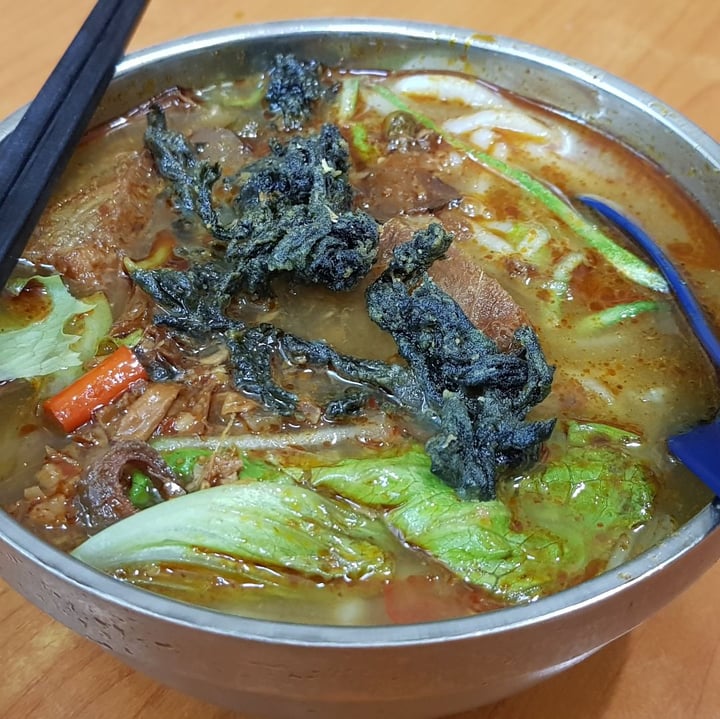 photo of Yi Xin Vegetarian Assam laksa shared by @gretchforveg on  20 Aug 2019 - review